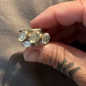 Lilly Barrack Herkimer Diamond Ring